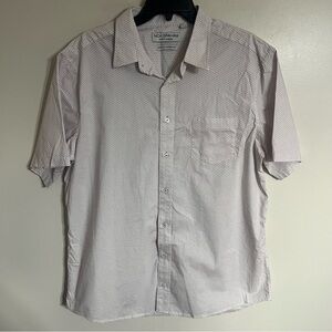 Men’s Nick Graham Everywhere Stretch Modern Fit Short Sleeve Button Down Size XL
